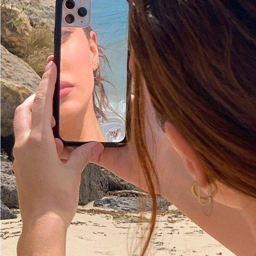 iPhone 11 Pro Wildflower Mirror Phone Case